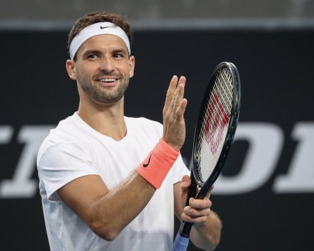 Григор Димитров с победа на двойки на турнира от сериите 