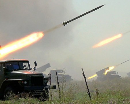 Руските военни са прихванали четири ракети, изстреляни от украинската армия