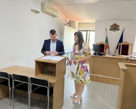 Ирена Смит е новото попълнение в редиците на Районен съд - Пловдив