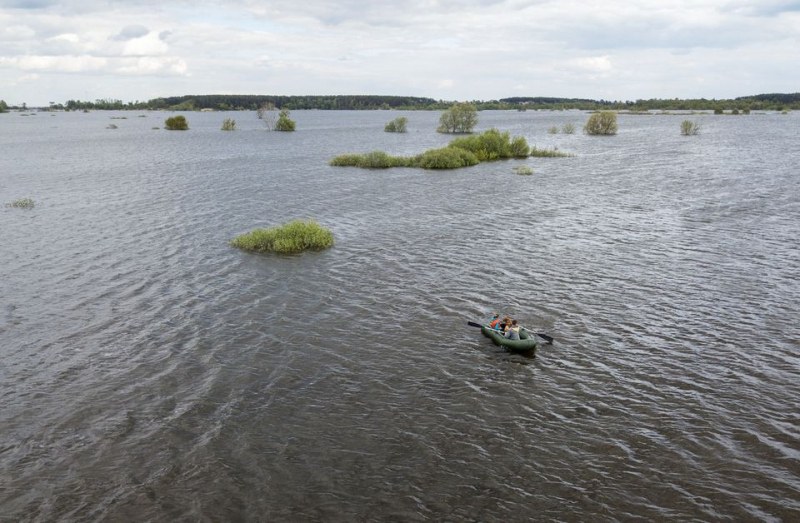 Наводнение спаси украинско село от руснаците