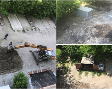 Пловдивчанин пита, разгневен заради металните гаражи: Докога с тези наши и ваши?