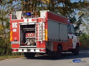 Пет вагона изгоряха в София