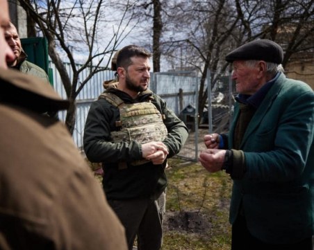 Зеленски: Войната ще бъде кръвопролитна, но краят ще е дипломатичен