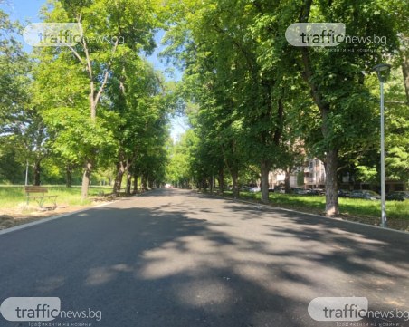 Една от най-красивите алеи в Пловдив вече придобива нов облик
