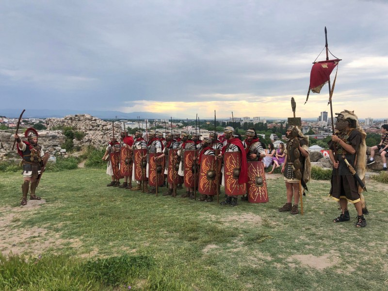 Първи Италийски легион завладя Небет тепе и Стария град