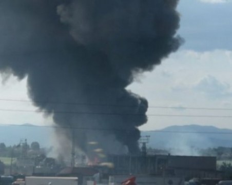 Голям пожар в Пазарджик