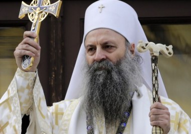 Сръбският патриарх Порфирий обяви в Скопие по време на съвместната