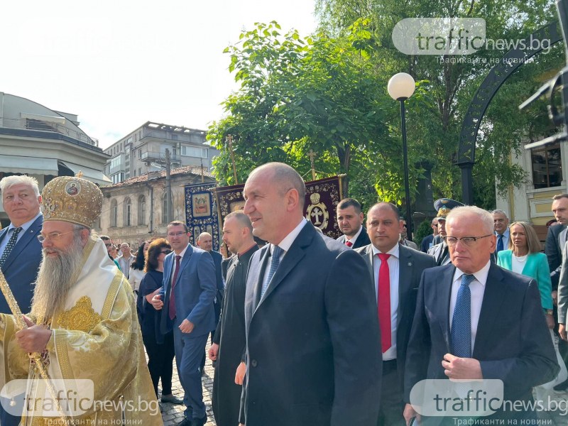 Румен Радев навръх 24 май: Пловдив е орисан да бъде винаги сред първите