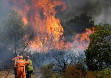 Пожар е възникнал днес в планината край Рилския манастир обявиха