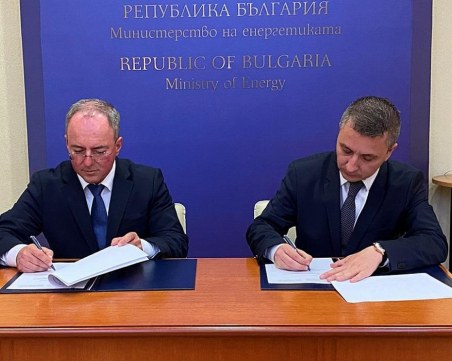 Министър Николов подписа меморандум с „КонтурГлобал Марица Изток 3