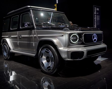 Електрическата G-класа ще може да се върти на място