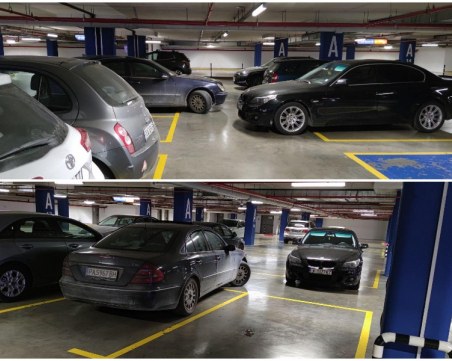 Класици в мола! Пазарджик и Хасково в битка кой паркира по-неадекватно