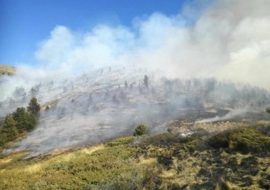 На четвъртия ден след пламване на пожарите над Рилския манастир