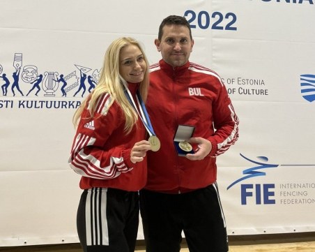 Йоана Илиева с бронзов медал от Европейското по фехтовка