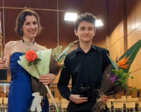 14-годишен пловдивски талант с престижно отличие