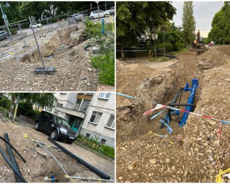 Ремонтът на ул. 