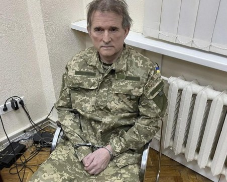 Украйна изправя на съд кума на Путин за държавна измяна