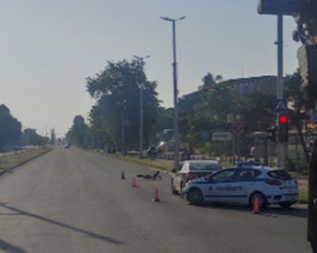 Блъснаха велосипедист на бул. 