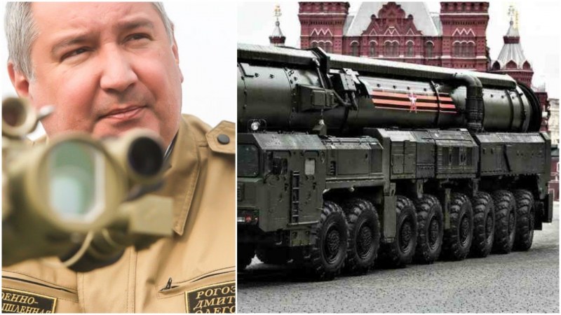 Шефът на Роскосмос Дмитрий Рогозин заплаши България с ядрена ракета