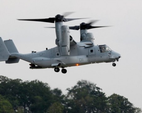 Петима морски пехотинци загинаха при самолетна катастрофа в САЩ