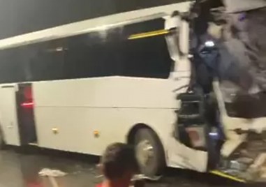 Националният отбор на България е катастрофирал в Грузия По пътя