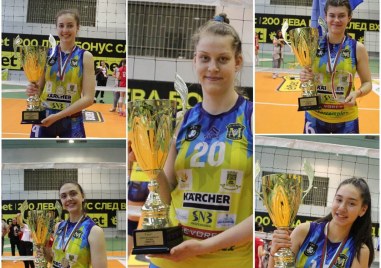 Пет волейболистки на Марица Пловдив могат да се похвалят през