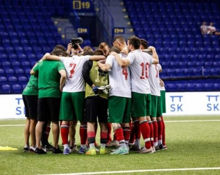 България спечели бронза на Европейското по мини футбол