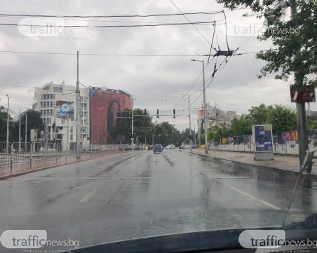 Голяма авария остави центъра на Пловдив без ток, светофарите – също извън строя