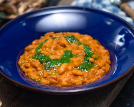 Променете тредицията: Боб с манатарки