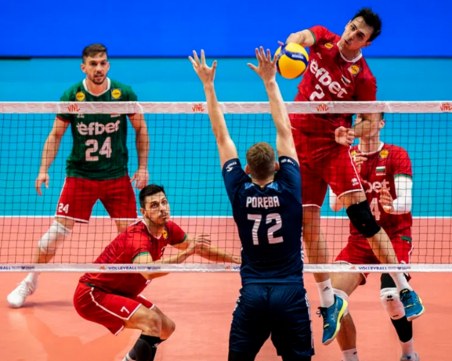 Волейболните национали с трета загуба в Лигата на нациите