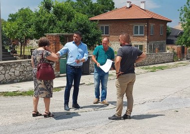 Кметът на община Родопи Павел Михайлов извърши оглед на дейностите