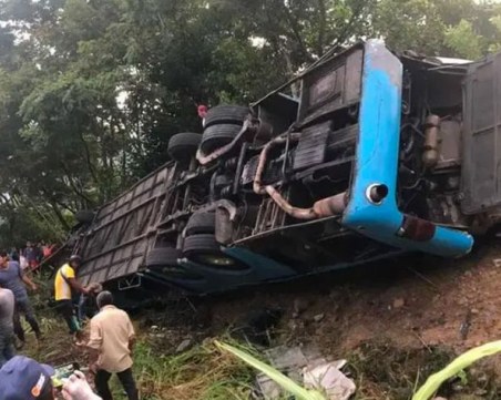 Меле на пътя в Мексико, най-малко девет са жертвите