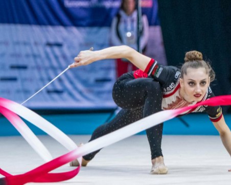 Боряна Калейн спечели втора титла от финалите на ЕП по художествена гимнастика