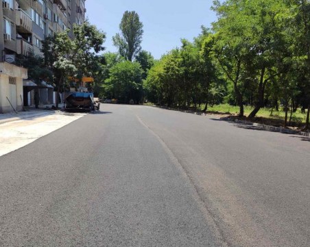 Изградиха нов паркинг на ул. 