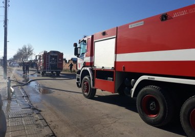 Пожар е избухнал в хижа в района на село Дедово