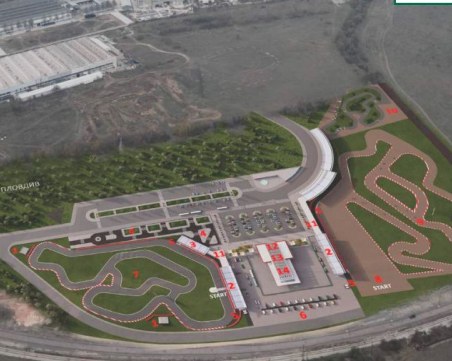 Правят супермото писта в Пловдив на 47 дка, предвиждат и втори етап за мотокрос