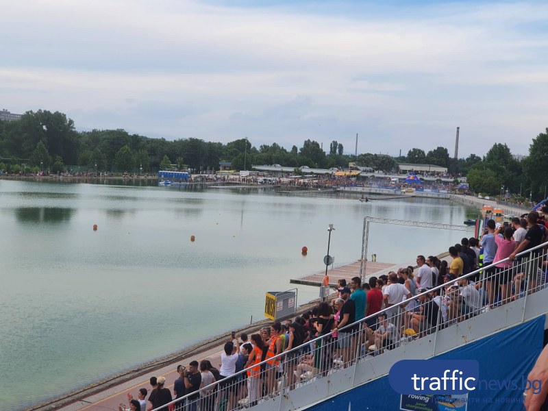 Мегашоу по земя и вода събра хиляди българи на Гребна база в Пловдив