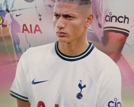 Официално: Тотнъм представи Ричарлисон