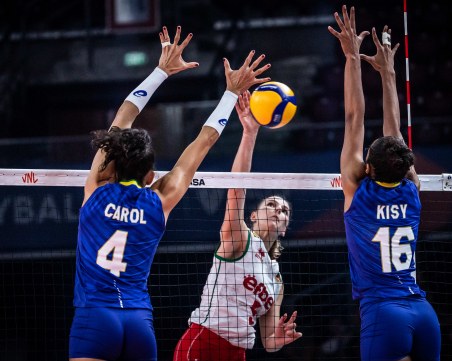 Волейболистките загубиха от Бразилия в Лигата на нациите