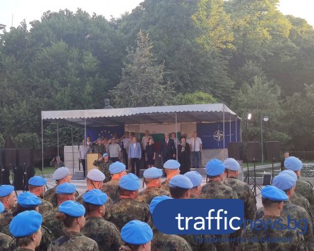 Новоназначени военнослужещи от СКСО положиха клетва на бойния празник на Гарнизон Пловдив