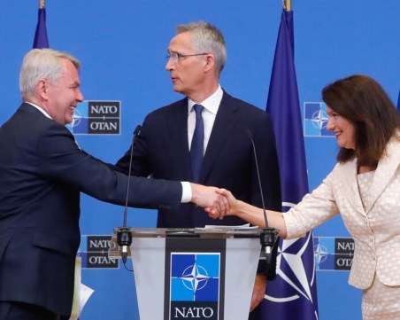 Финландия и Швеция с официална стъпка към НАТО