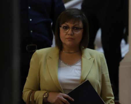 Нинова: БСП одобрява програмата за правителство, ако ни връчат трети мандат, ще положим усилия