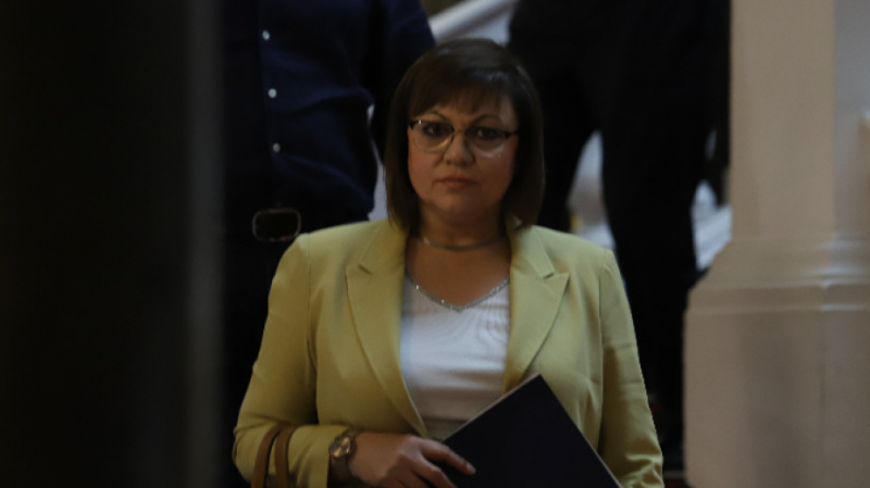 Нинова: БСП одобрява програмата за правителство, ако ни връчат трети мандат, ще положим усилия
