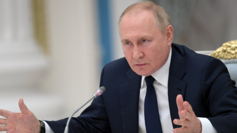 Руският президент Владимир Путин заяви, че инвазията на Москва в
