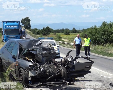 Тежка катастрофа на Околовръстното на Пловдив, загинала е жена