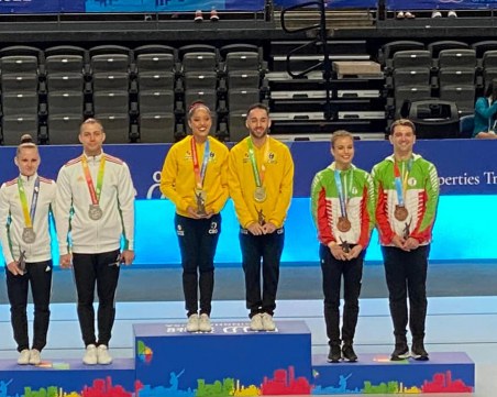 Пловдивските състезатели по аеробика с бронз на Световните игри