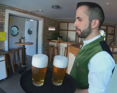 Бира срещу олио продават в Мюнхен