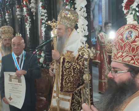 Митрополит Николай направи Георги Гергов архонт