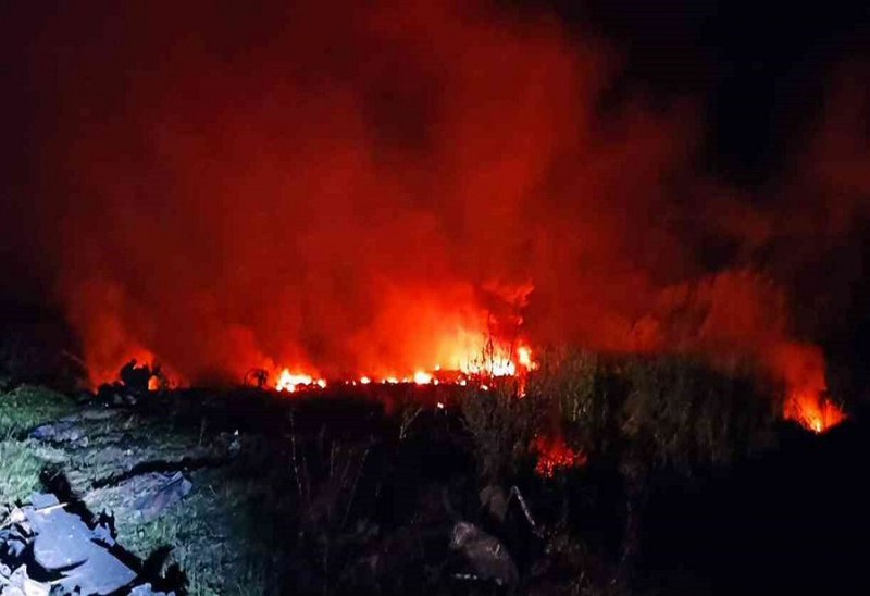 Свидетел на инцидента с товарен самолет в Гърция: Небето почервеня, не се чу тътен