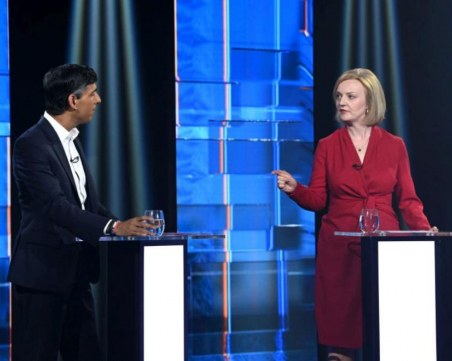 Новият премиер на Великобритания ще бъде избран между Риши Сунак и Лиз Тръс